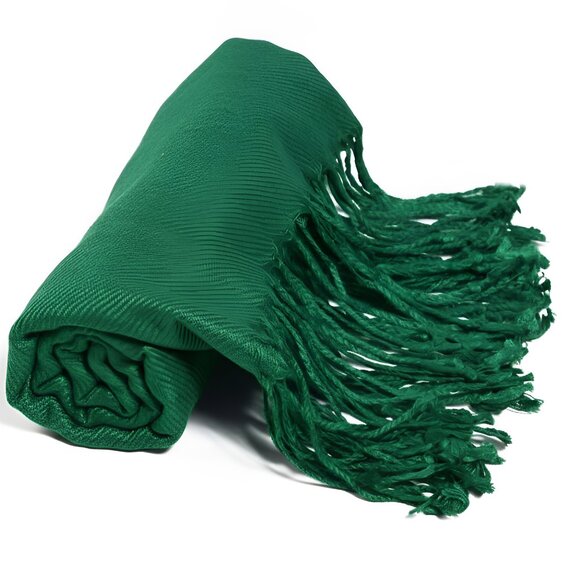 Oussum Women's Winter Viscose Scarf Fringe for Casual Gifts Wear - Picture 5 of 6